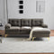 83" Modern Sectional Sofas Couches Velvet L Shaped Couches for Living - Magniastore