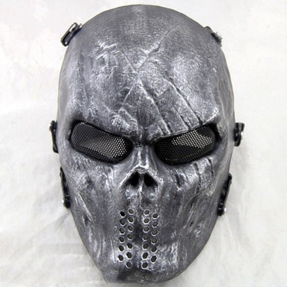 Skull Mask Tactics Outdoor Full Face Mask Field Shield Mask