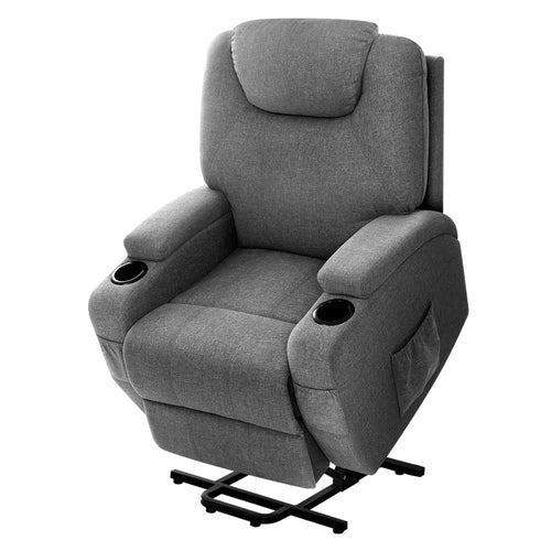 Artiss Electric Massage Chair Recliner Sofa Lift Motor Armchair