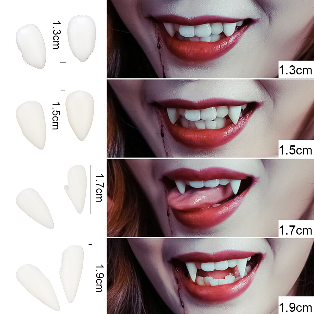 Halloween Costume Props Dentures Props Vampire Teeth Fangs - Magniastore